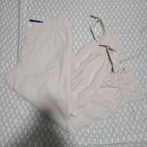 MOTHER X Carolyn Murphy NWOT Ankle-Cuff Pants Size 30